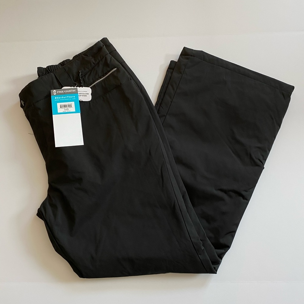NWT Women’s Free Country Black Ski Pants - Picture 2 of 7